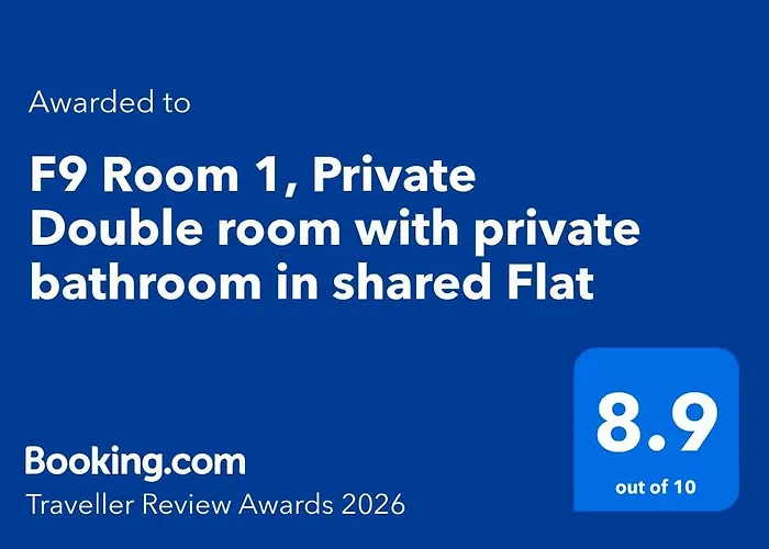 Homestay F9 1, Private Double With Private Bathroom In Shared Flat *